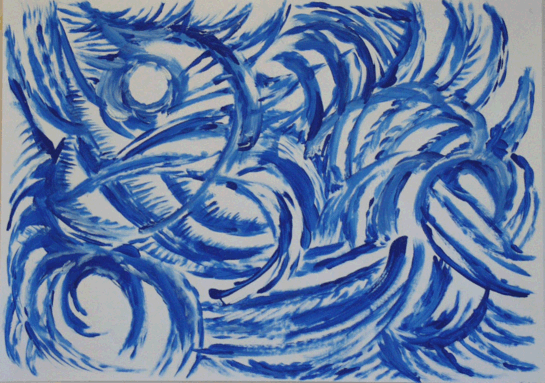 Februar ? 2003, Gouache, A2
