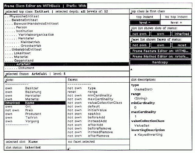 Frame Class Editor, Smalltalk 80
