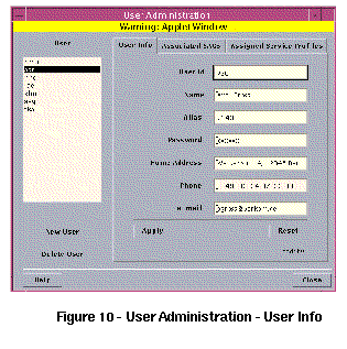 User Administration
